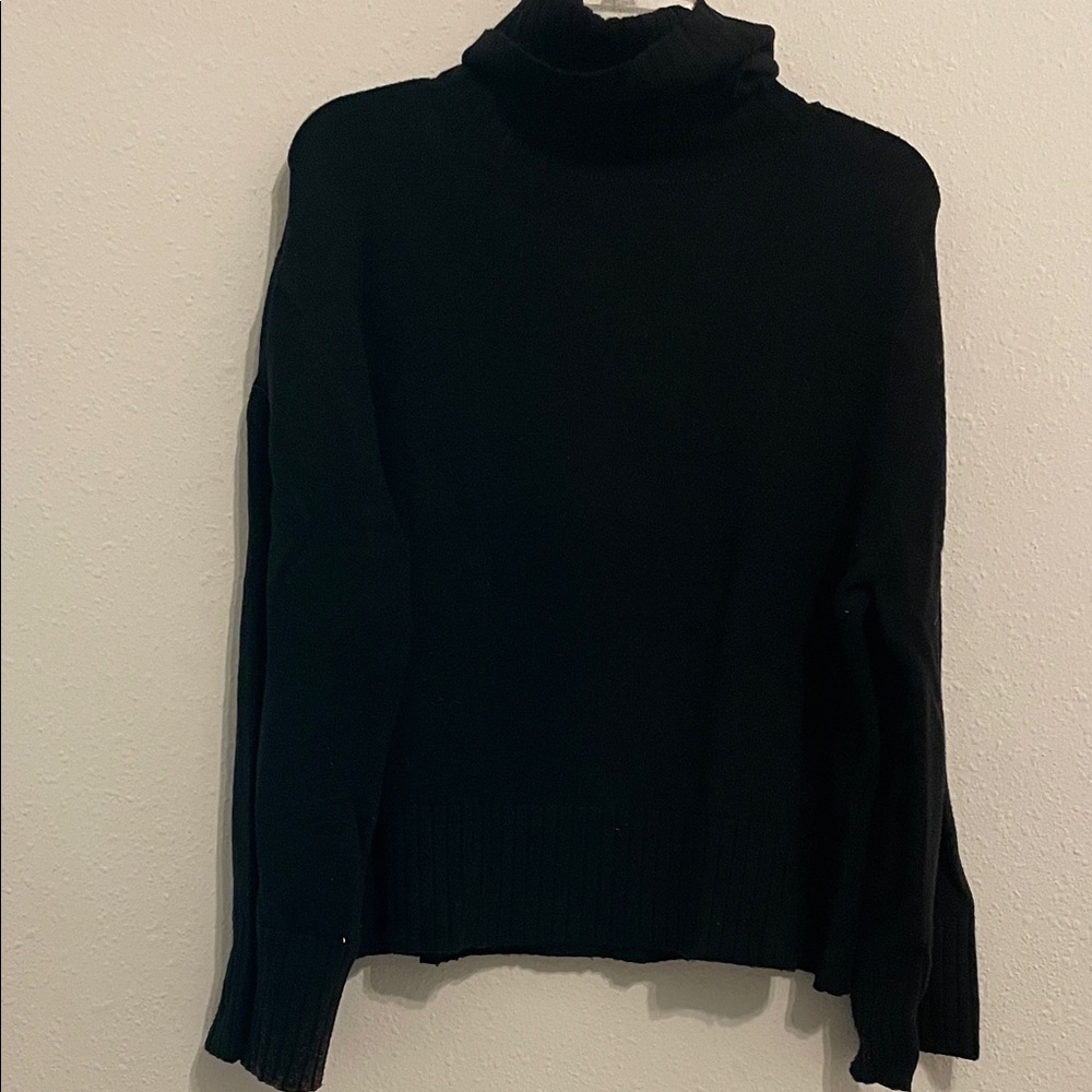 Laundry By Shelli Segal Black Turtleneck Sweater